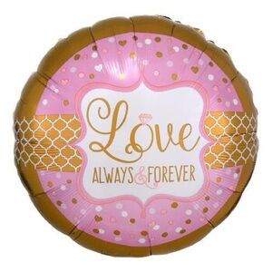 Love Wedding Helium Balloon